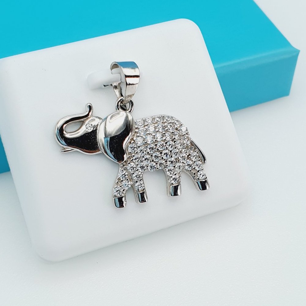 "925 Sterling Silver CZ Beautiful Pendant for Women, 1USPAR4095 - Picture 3 of 6